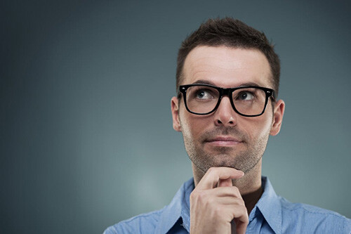 man thinking